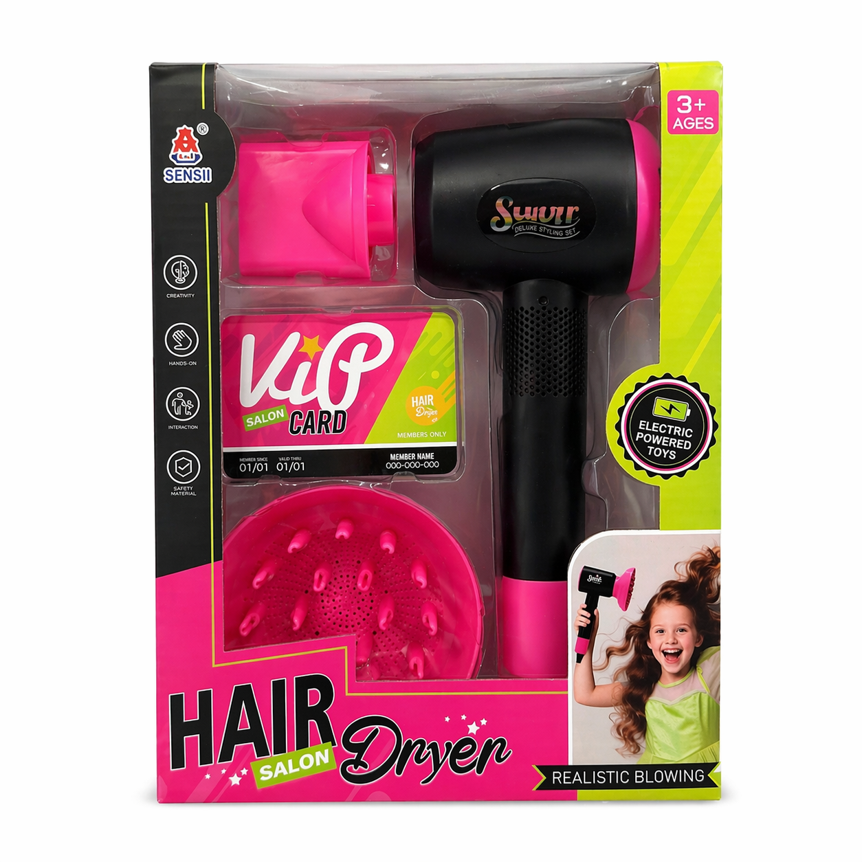 Hair Salon Dryer – dječiji frizerski set sa fenom Hair Salon Dryer – dječiji frizerski set sa fenom - Image 1